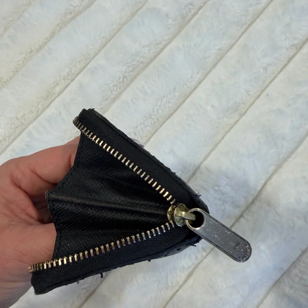 LOUIS VUITTON Damier Graphite coin purse Wallet Case /card holder « Authentic
